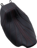 Revere Journey Solo Seat Black / Red For Harley Davidson FLH 1868 ABS 2021