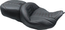 One-Piece Deluxe Touring Seat With Removable Backrest Option Black / Red For Harley Davidson FLH 1868 ABS 2021
