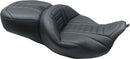 One-Piece Deluxe Touring Seat With Removable Backrest Option Black / Blue For Harley Davidson FLH 1868 ABS 2021