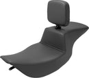 Tour Step-Up Seat Black For Harley Davidson FLHR 1340 - 39.5 CM