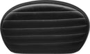 Sissy Bar Pad Pleated Shiny Medium Black For Harley Davidson FLDE 1750 ABS