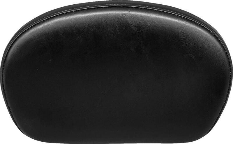 Sissy Bar Pad Smooth Shiny Medium Black For Harley Davidson FLDE 1750 ABS