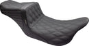 Tailwhip Seat Black For Harley Davidson FLH 1868 ABS