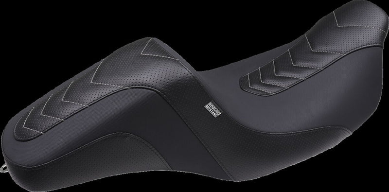 Kodlin Signature Series Squareback Seat Black / Grey For Harley Davidson FLH 1868 ABS 2021