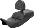 Honeycomb Roadsofa™ Seat Black For Harley Davidson FLHFB 1868 ABS - 78.5 CM