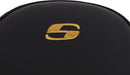 Lattice Stitch Step-Up Seat Black / Gold For Harley Davidson FLH 1868 ABS - 30.5 CM