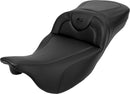 Roadsofa™ Carbon Fiber Seat Black For Harley Davidson FLHR 1584 - 37 CM