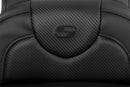 Roadsofa™ Carbon Fiber Seat Black For Harley Davidson FLHR 1584 - 37 CM