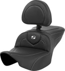 Roadsofa™ Carbon Fiber Seat Black For Harley Davidson FLHX 1923 ABS - 40.5 CM