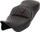Honeycomb Roadsofa™ Seat Black For Harley Davidson FLH 1868 ABS - 39.5 CM