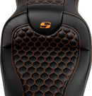 Honeycomb Roadsofa™ Seat Black / Orange For Harley Davidson FLHR 1584 ABS - 39.5 CM