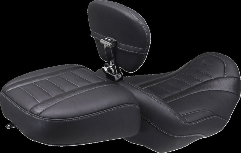 Deluxe Touring Solo Seat Black For Harley Davidson FLHX 1923 ABS 2024-2025
