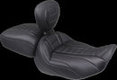 Deluxe Touring Solo Seat Black For Harley Davidson FLHX 1923 ABS 2024-2025