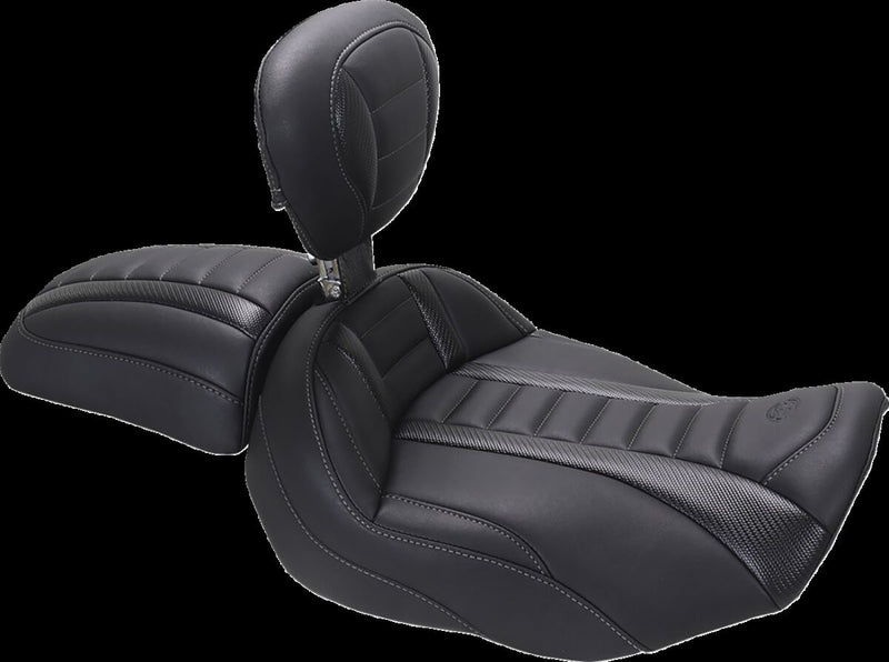 Deluxe Touring Solo Seat Black For Harley Davidson FLHX 1923 ABS 2024-2025