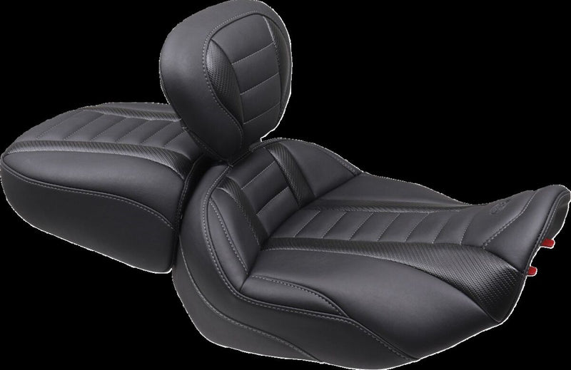 Deluxe Touring Passenger Seat Black / Grey For Harley Davidson FLHX 1923 ABS 2024-2025