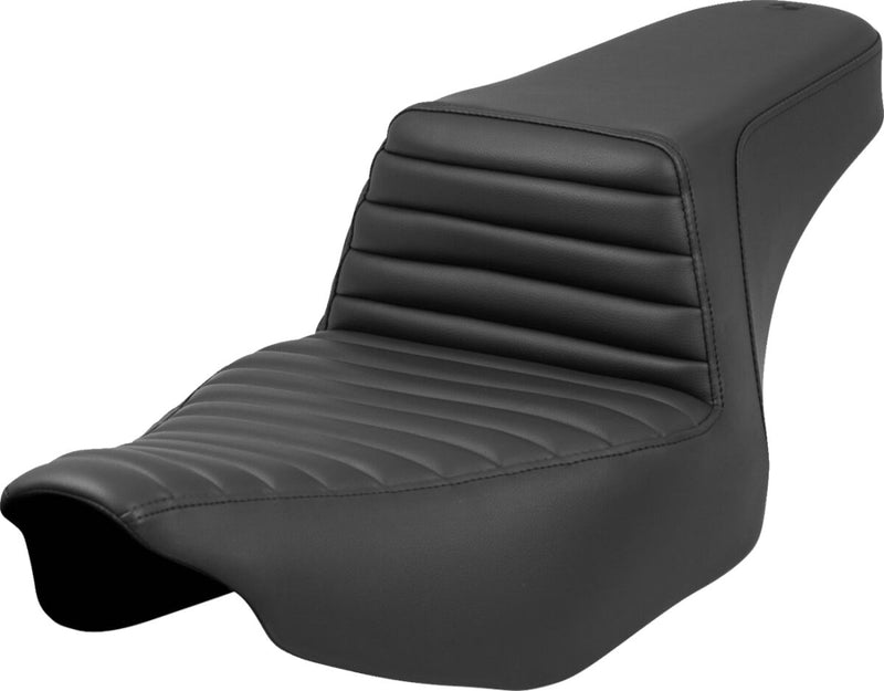 Step-Up Seat Black For Harley Davidson FLTRK 1868 ABS - 77.5 CM
