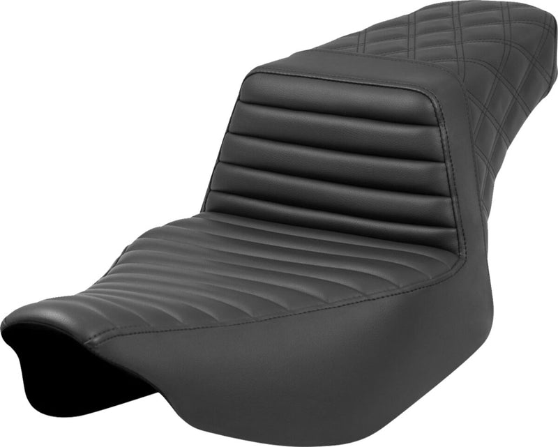 Step-Up Seat Black For Harley Davidson FLHX 1923 ABS - 40.5 CM