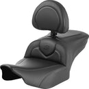 Roadsofa™ Carbon Fiber Seat Black For Harley Davidson FLHX 1923 ABS - 77.5 CM
