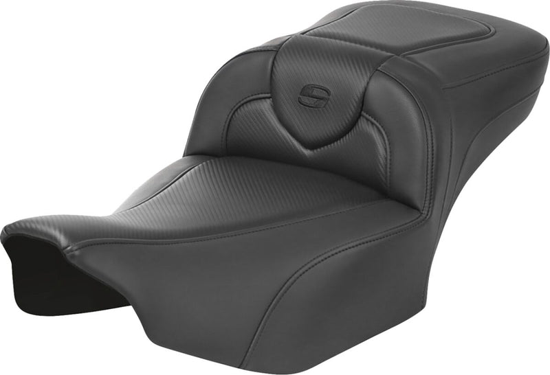 Roadsofa™ Extended Reach Seat Carbon Fiber For Harley Davidson FLHX 1923 ABS - 44.5 CM