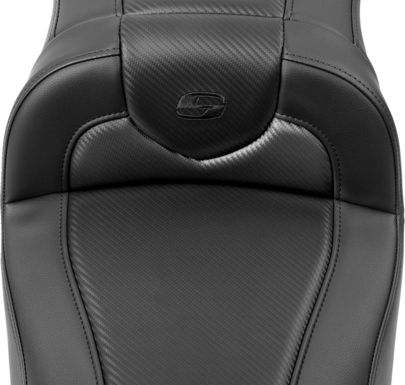 Roadsofa™ Extended Reach Seat Carbon Fiber For Harley Davidson FLHX 1923 ABS - 44.5 CM