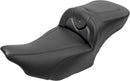 Roadsofa™ Extended Reach Seat With Backrest Carbon Fiber For Harley Davidson FLHX 1923 ABS - 44.5 CM