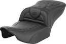 Roadsofa™ Seat Black For Harley Davidson FLHX 1923 ABS - 40.5 CM