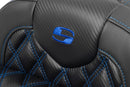 Roadsofa™ Lattice Stitch Seat Black For Harley Davidson FLTRK 1868 ABS - 77.5 CM