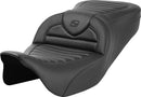 Roadsofa™ Standard Reach Seat Black For Harley Davidson FLH 1868 ABS - 38 CM