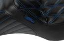 Tailwhip Seat Black / Blue For Harley Davidson FLHX 1923 ABS