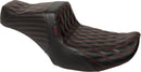 Tailwhip Seat Black / Red For Harley Davidson FLHX 1923 ABS