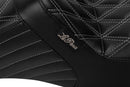 Tailwhip Seat Black / Grey For Harley Davidson FLHX 1923 ABS