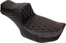 Tailwhip Daddy Long Legs Seat Black / Red For Harley Davidson FLHX 1923 ABS