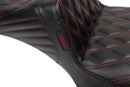 Tailwhip Daddy Long Legs Seat Black / Red For Harley Davidson FLHX 1923 ABS