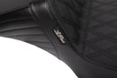 Kickflip Daddy Long Legs Seat Black For Harley Davidson FLTRX 1923 ABS