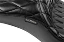Maverick Daddy Long Legs Seat Black For Harley Davidson FLTRXSTSE 1977 ABS
