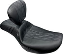 Outcast Daddy Long Legs Seat Black For Harley Davidson FLTRXSTSE 1977 ABS
