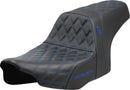 Pro Series SDC Performance Grip Seat Black / Blue For Harley Davidson FLHX 1923 ABS 2024-26