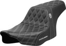 Pro Series SDC Performance Grip Seat Black / Silver For Harley Davidson FLHX 1923 ABS 2024-26