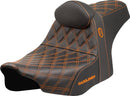 Pro Series SDC Performance Grip Seat Black / Orange For Harley Davidson FLHX 1923 ABS 2024-2026