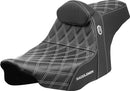 Pro Series SDC Performance Grip Seat Black / White For Harley Davidson FLHX 1923 ABS 2024-2026