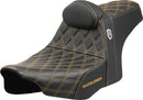 Pro Series SDC Performance Grip Seat Black / Gold For Harley Davidson FLHX 1923 ABS 2024-2026