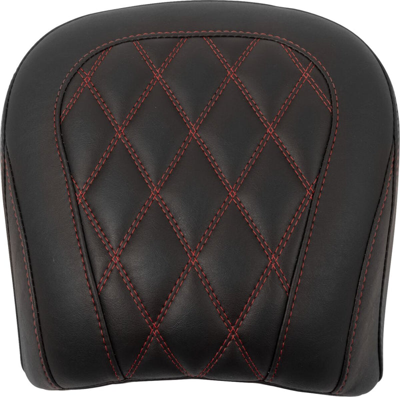 Wide Tripper Passenger Seat Black / Red For Harley Davidson FLHX 1923 ABS 2024-2025