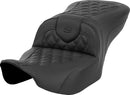 Roadsofa Lattice Stitch Heated Seat Black For Harley Davidson FLHX 1923 ABS 2024-26