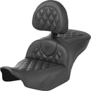 Roadsofa Lattice Stitch Heated Seat Black For Harley Davidson FLHX 1923 ABS 2024-2026
