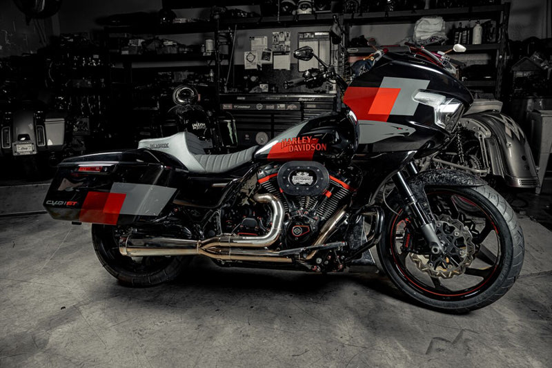 High Noon Seat Black For Harley Davidson FLHX 1923 ABS 2024 - 32 CM