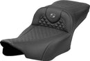 Dragon Scale Stitch RoadSofa Seat Black / Grey For Harley Davidson FLTRX 1923 ABS 2024-2026
