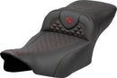 Dragon Scale Stitch RoadSofa Seat Black / Red For Harley Davidson FLTRX 1923 ABS 2024-2026
