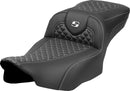 Dragon Scale Stitch RoadSofa Seat Black / White For Harley Davidson FLTRX 1923 ABS 2024-2026