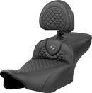 Dragon Scale Stitch RoadSofa Seat Black / Grey For Harley Davidson FLHX 1923 ABS 2024-2026