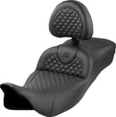 Dragon Scale Stitch RoadSofa Seat Black For Harley Davidson FLHFB 1868 ABS 2023